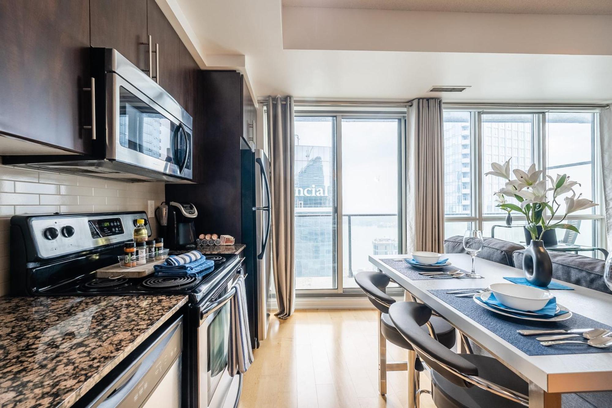 1Br Luxury Condo - Downtown Toronto Eksteriør billede