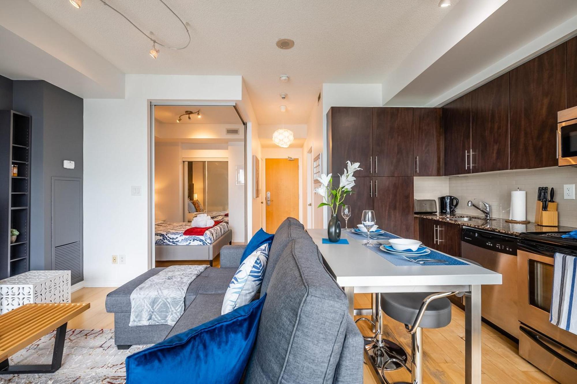 1Br Luxury Condo - Downtown Toronto Eksteriør billede