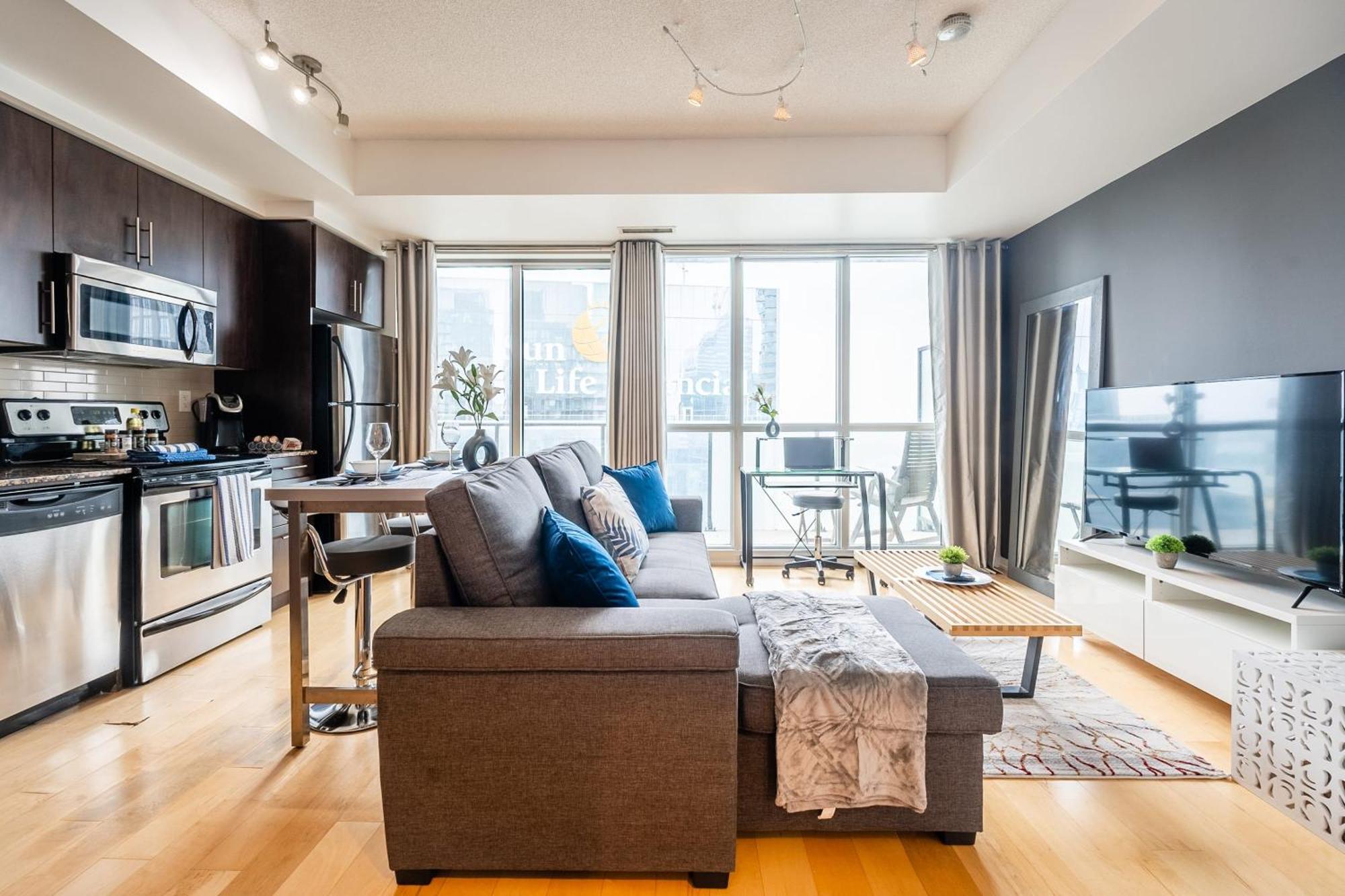1Br Luxury Condo - Downtown Toronto Eksteriør billede